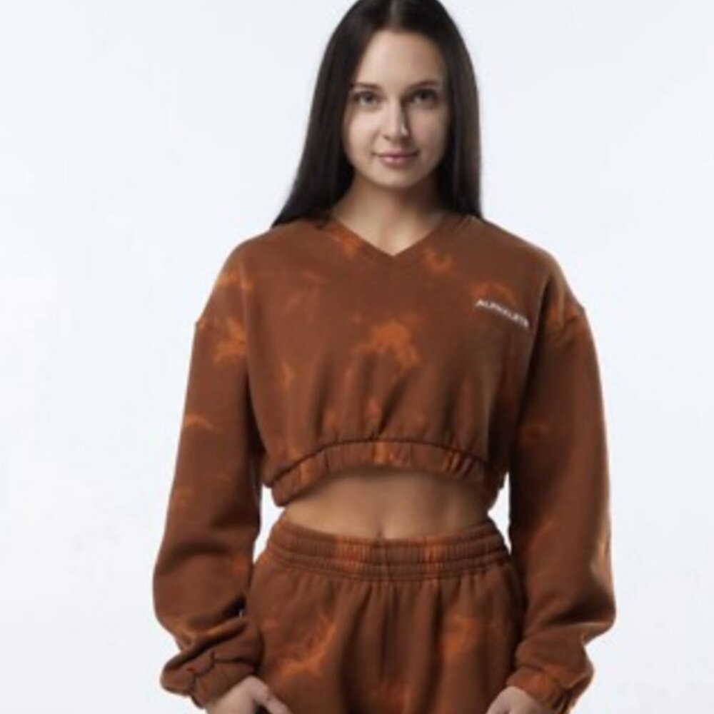 Alphalete HCTS Cropped Sweater | Women's Medium | Penny
